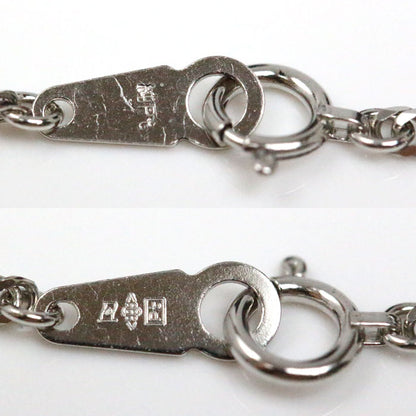 Pt999 ネックレス 喜平6面Wカット 9.4g 45cm 純プラチナ ユニセックス【未使用】【買取品】