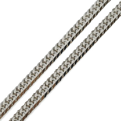 Pt999 ネックレス 喜平6面Wカット 9.3g 45cm 純プラチナ ユニセックス【未使用】【買取品】