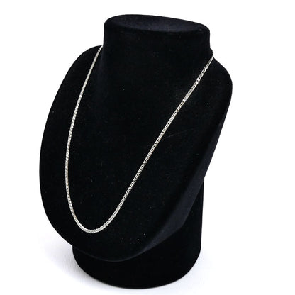 Pt999 ネックレス 喜平6面Wカット 9.3g 45cm 純プラチナ ユニセックス【未使用】【買取品】