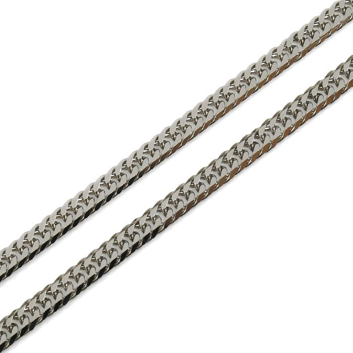 Pt999 ネックレス 喜平6面Wカット 10.4g 50cm 純プラチナ ユニセックス【未使用】【買取品】