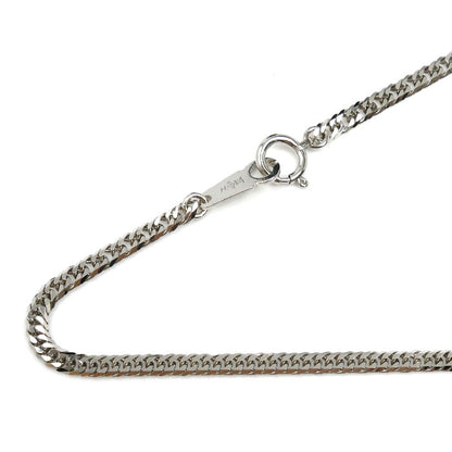 Pt999 ネックレス 喜平6面Wカット 10.4g 50cm 純プラチナ ユニセックス【未使用】【買取品】