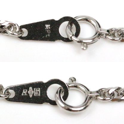 Pt999 ネックレス 喜平6面Wカット 10.4g 50cm 純プラチナ ユニセックス【未使用】【買取品】