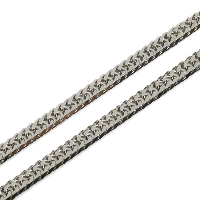 Pt999 ネックレス 喜平6面Wカット 11.3g 55cm 純プラチナ ユニセックス【未使用】【買取品】