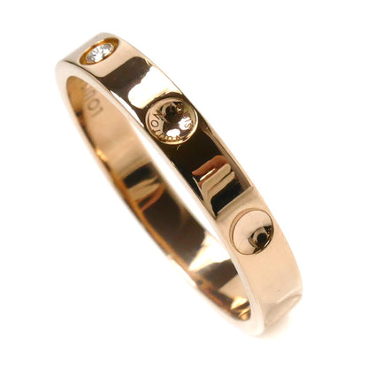 LOUIS VUITTON ルイ・ヴィトン K18PG ピンクゴールド プティット バーグアンプラント 1Pダイヤ リング・指輪 ダイヤモンド 20.5号 61 4.1g レディース【中古】【美品】