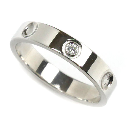 LOUIS VUITTON ルイ・ヴィトン Pt950プラチナ アリアンス アンプラント 1Pダイヤ リング・指輪 Q9F00D ダイヤモンド 10号 50 4.6g レディース【中古】【美品】