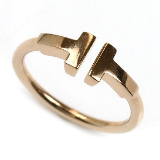 TIFFANY&Co. ティファニー K18PG ピンクゴールド Tワイヤー リング・指輪 60147375 11号 3.2g レディース【中古】【美品】