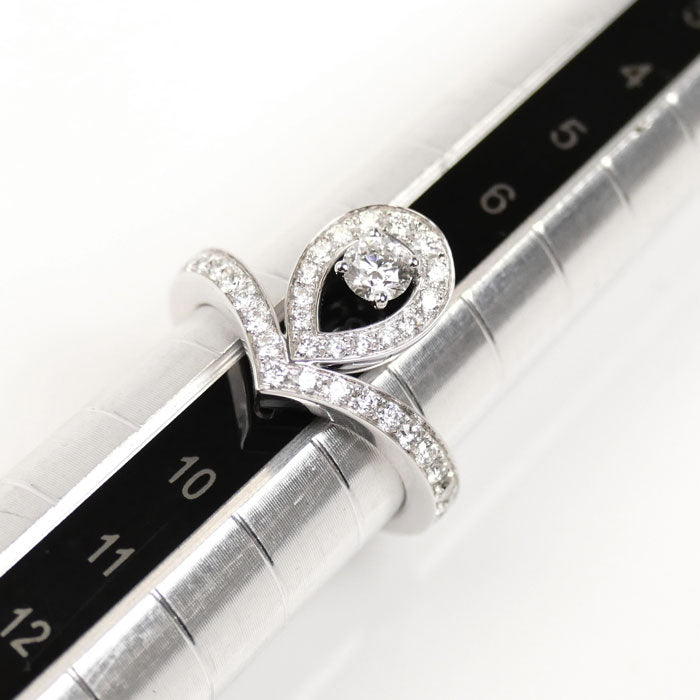 Chaumet ショーメ K18WG ホワイトゴールド ジョゼフィーヌ エグレット リング・指輪 083510-048 ダイヤモンド 8号 48 4.6g レディース【中古】【美品】