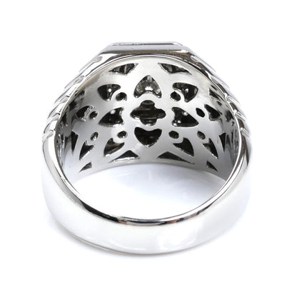 Pt900プラチナ リング・指輪 ダイヤモンド0.50ct 23.5号 26.9g メンズ【中古】