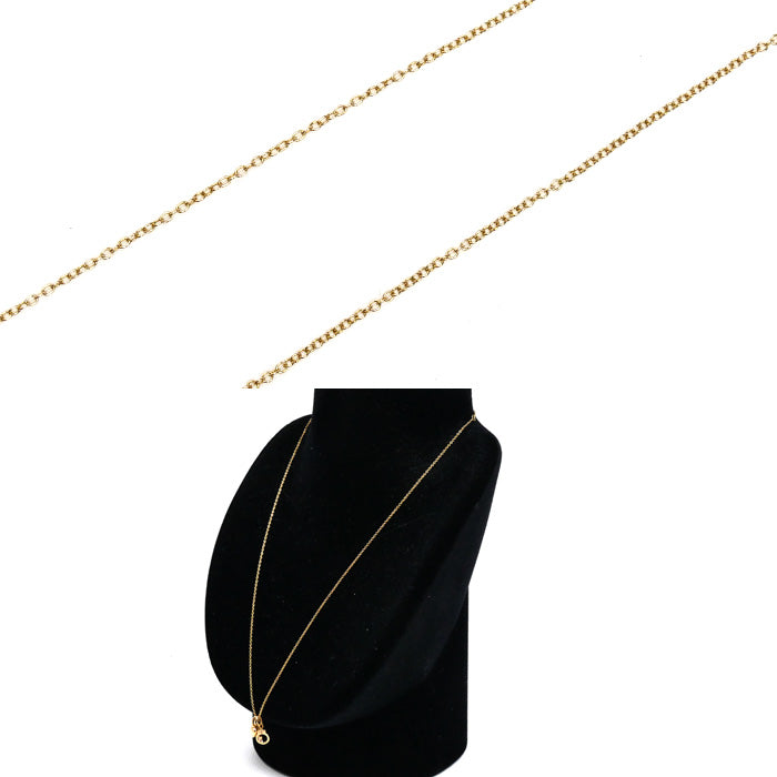 TIFFANY&Co. ティファニー K18PG ピンクゴールド ノーティ＆ナイス ネックレス 3.8g 48cm レディース【中古】【美品】