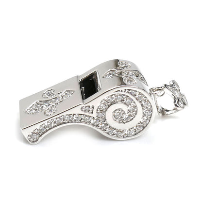 ゆきざき K18WG ホワイトゴールド ヨビコ ペンダントトップ W31293.12.9.5 ダイヤモンド1.26ct 12.4g ユニセックス【中古】