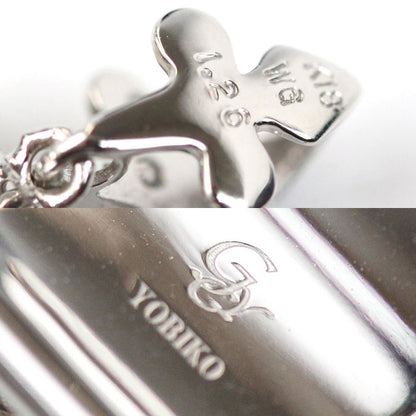 ゆきざき K18WG ホワイトゴールド ヨビコ ペンダントトップ W31293.12.9.5 ダイヤモンド1.26ct 12.4g ユニセックス【中古】