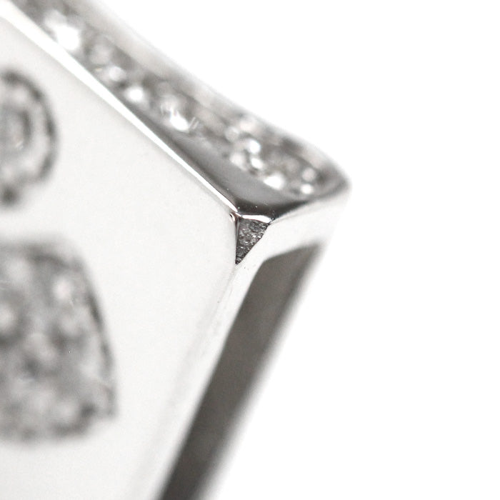 ゆきざき K18WG ホワイトゴールド ヨビコ ペンダントトップ W31293.12.9.5 ダイヤモンド1.26ct 12.4g ユニセックス【中古】