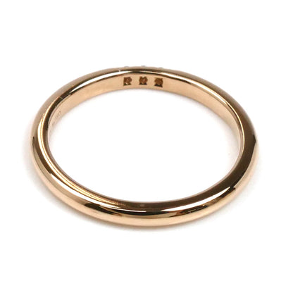 TIFFANY&Co. ティファニー K18PG ピンクゴールド クラシックバンド フォーエバー 3Pダイヤ リング・指輪 ダイヤモンド 10.5号 2.4g レディース【中古】【美品】