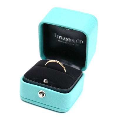 TIFFANY&Co. ティファニー K18PG ピンクゴールド クラシックバンド フォーエバー 3Pダイヤ リング・指輪 ダイヤモンド 10.5号 2.4g レディース【中古】【美品】