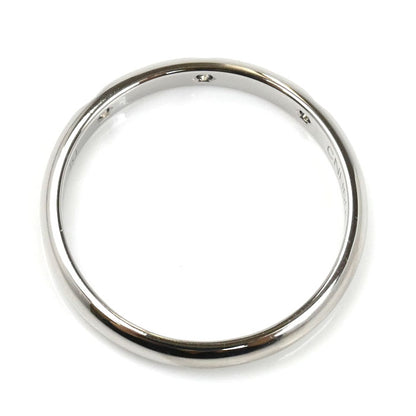 CARTIER カルティエ Pt950プラチナ ウェディング 3Pダイヤ リング・指輪 B4058351 ダイヤモンド 11号 51 2.9g レディース【中古】【美品】