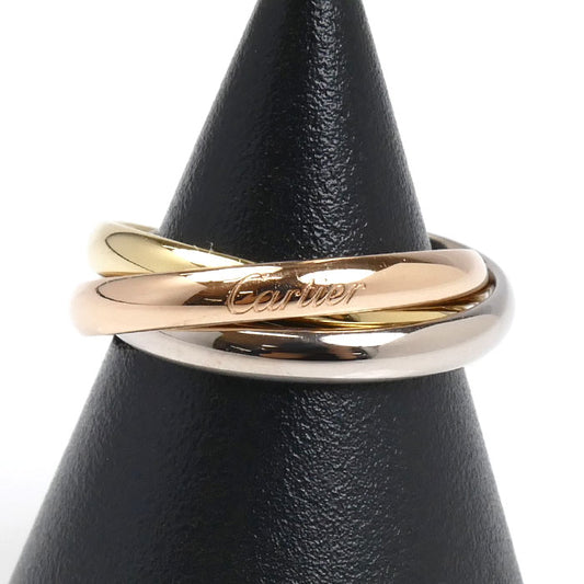 CARTIER カルティエ K18YG/PG/WG トリニティ SM リング・指輪 B4235147 7号 47 5.6g レディース【中古】【美品】