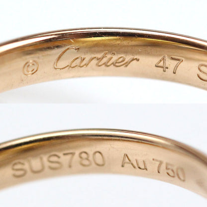 CARTIER カルティエ K18YG/PG/WG トリニティ SM リング・指輪 B4235147 7号 47 5.6g レディース【中古】【美品】