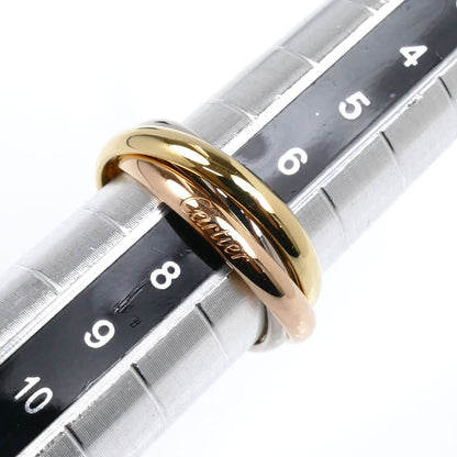 CARTIER カルティエ K18YG/PG/WG トリニティ SM リング・指輪 B4235147 7号 47 5.6g レディース【中古】【美品】