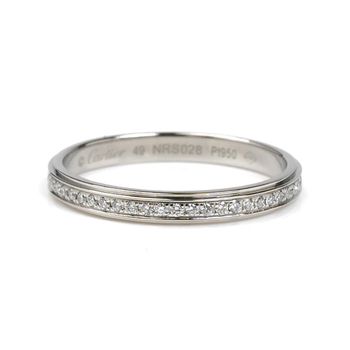 CARTIER カルティエ Pt950プラチナ ダムール リング・指輪 B4093649 ダイヤモンド 9号 49 2.1g レディース【中古】【美品】