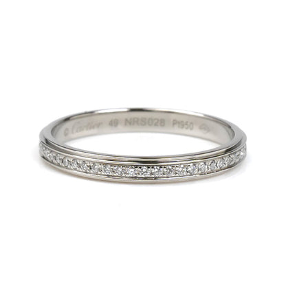 CARTIER カルティエ Pt950プラチナ ダムール リング・指輪 B4093649 ダイヤモンド 9号 49 2.1g レディース【中古】【美品】