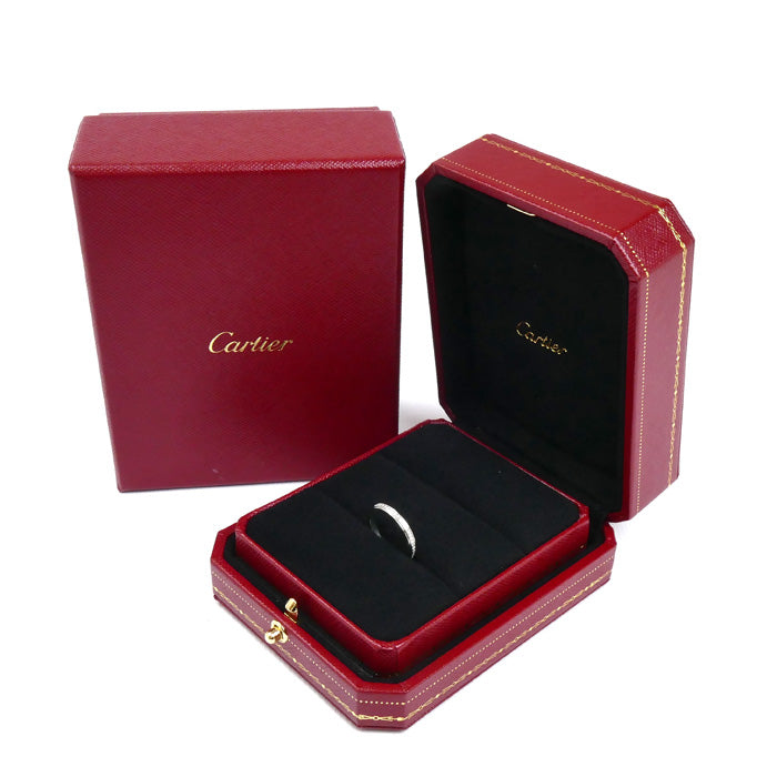 CARTIER カルティエ Pt950プラチナ ダムール リング・指輪 B4093649 ダイヤモンド 9号 49 2.1g レディース【中古】【美品】