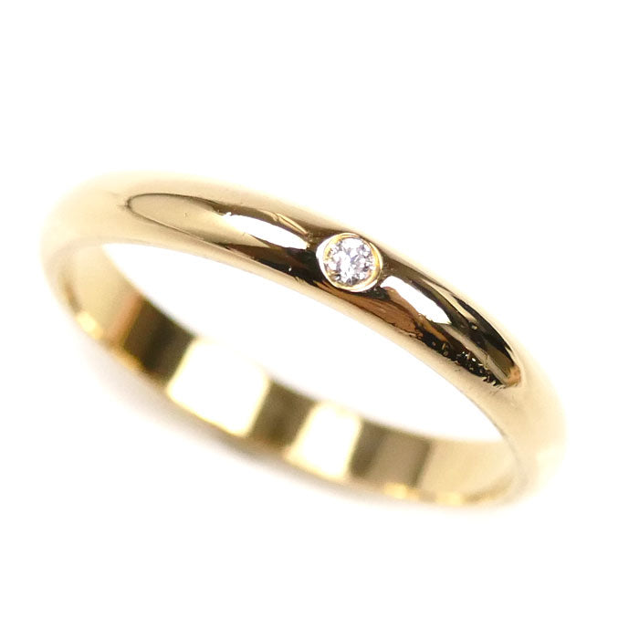 CARTIER カルティエ K18YG イエローゴールド 1895 ウェディング リング・指輪 B4057650 ダイヤモンド 10号 50 2.2g レディース【中古】