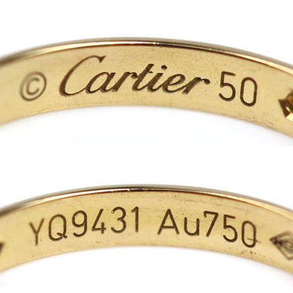 CARTIER カルティエ K18YG イエローゴールド 1895 ウェディング リング・指輪 B4057650 ダイヤモンド 10号 50 2.2g レディース【中古】