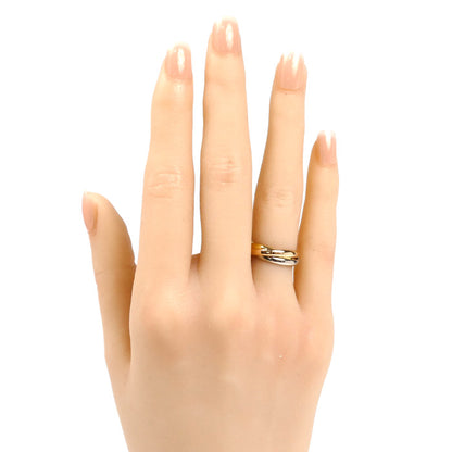 CARTIER カルティエ K18YG/PG/WG トリニティ スモール リング・指輪 B4235146 6号 46 5.3g レディース【中古】【美品】