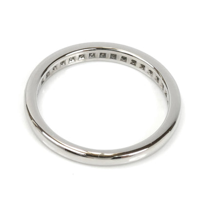 TIFFANY&Co. ティファニー Pt950プラチナ ハーフエタニティ リング・指輪 ダイヤモンド 10号 3.0g レディース【中古】【美品】