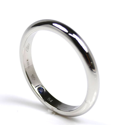 BVLGARI ブルガリ Pt950プラチナ ローマ アモール ウェディングバンド リング・指輪 360019 13.5号 54 4.8g レディース【中古】【美品】