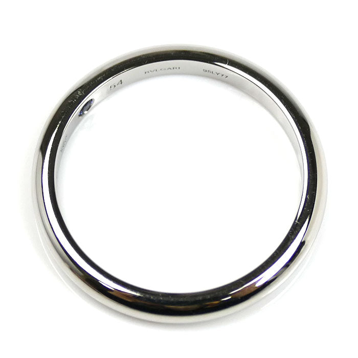 BVLGARI ブルガリ Pt950プラチナ ローマ アモール ウェディングバンド リング・指輪 360019 13.5号 54 4.8g レディース【中古】【美品】