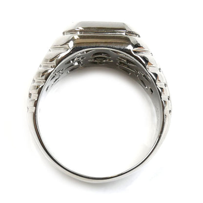 Pt900プラチナ リング・指輪 ダイヤモンド1.054ct 23号 28.5g メンズ【中古】