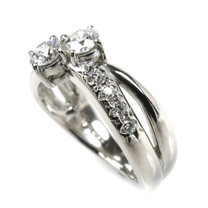 TASAKI タサキ Pt900プラチナ リング・指輪 ダイヤモンド0.56ct 9号 7.7g レディース【中古】【美品】