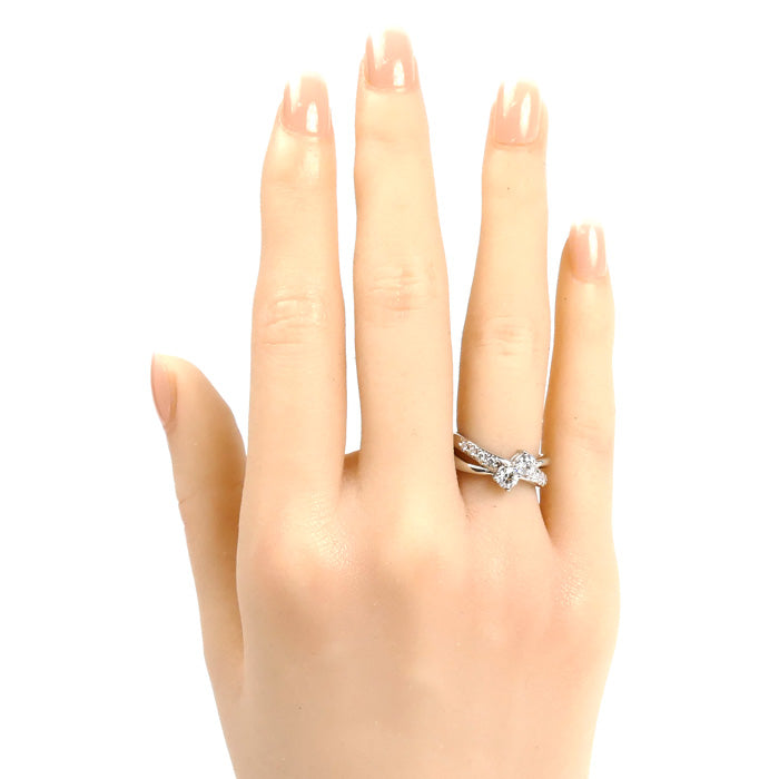 TASAKI タサキ Pt900プラチナ リング・指輪 ダイヤモンド0.56ct 9号 7.7g レディース【中古】【美品】