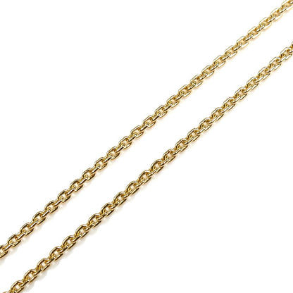 LOUIS VUITTON ルイ・ヴィトン K18YG イエローゴールド モノグラム イディール ネックレス Q93280 4.1g 38/40cm レディース【中古】【美品】