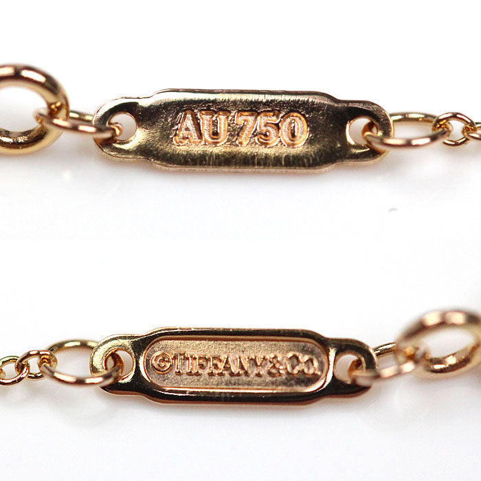 TIFFANY&Co. ティファニー K18PG ピンクゴールド Tスマイル スモール ネックレス 60011678 2.8g 41/46cm レディース【中古】【美品】