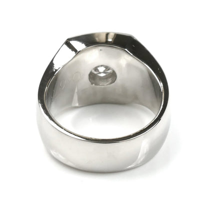 Pt900プラチナ リング・指輪 ダイヤモンド0.678ct 16.5号 30.2g メンズ【中古】【美品】
