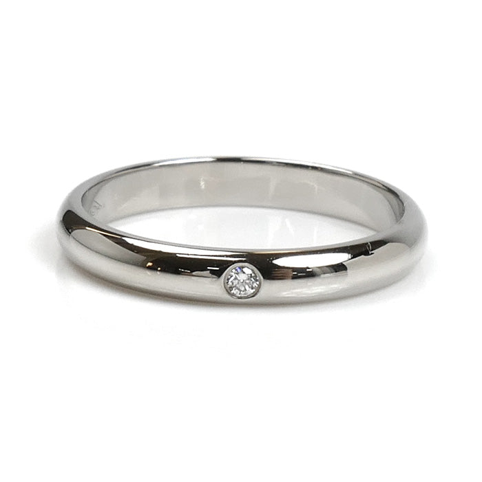 CARTIER カルティエ Pt950プラチナ 1895 ウェディング 1Pダイヤ リング・指輪 B4057748 ダイヤモンド 8号 48 2.8g レディース【中古】【美品】