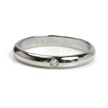 CARTIER カルティエ Pt950プラチナ 1895 ウェディング 1Pダイヤ リング・指輪 B4057748 ダイヤモンド 8号 48 2.8g レディース【中古】【美品】
