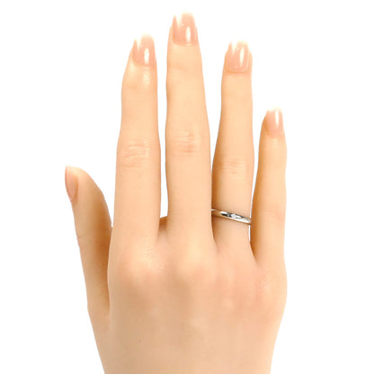 CARTIER カルティエ Pt950プラチナ 1895 ウェディング 1Pダイヤ リング・指輪 B4057748 ダイヤモンド 8号 48 2.8g レディース【中古】【美品】