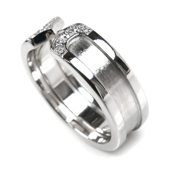 CARTIER カルティエ K18WG ホワイトゴールド C2 ダイヤ リング・指輪 ダイヤモンド 13号 53 7.6g レディース【中古】【美品】