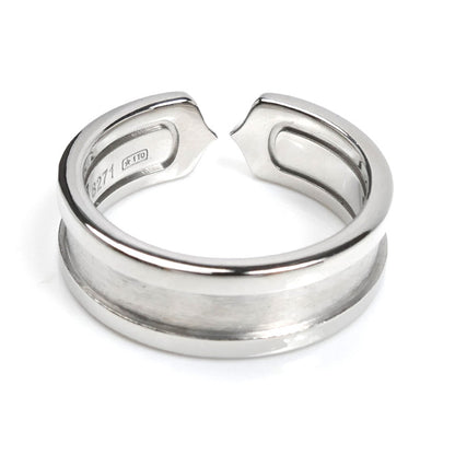 CARTIER カルティエ K18WG ホワイトゴールド C2 ダイヤ リング・指輪 ダイヤモンド 13号 53 7.6g レディース【中古】【美品】