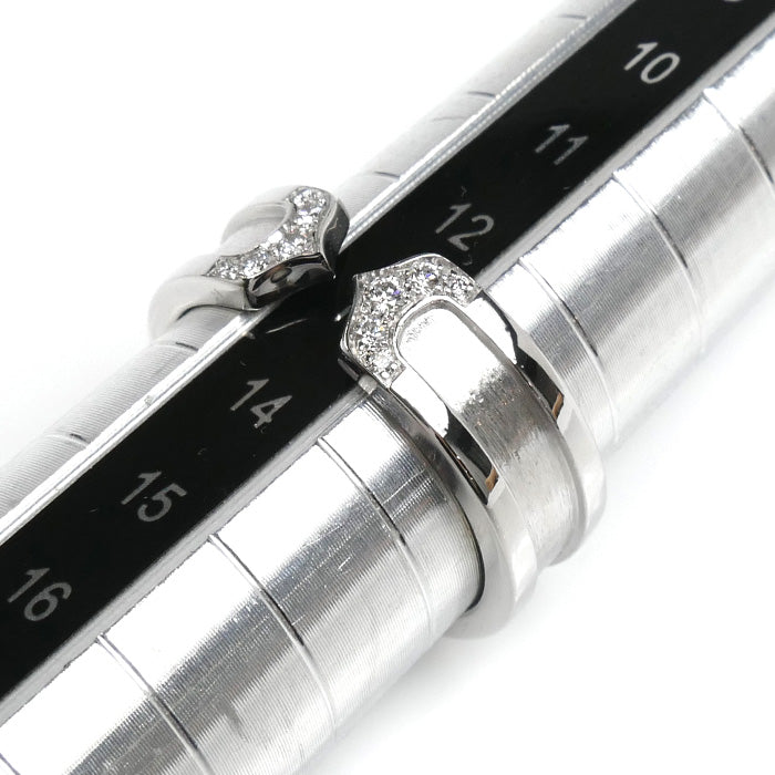 CARTIER カルティエ K18WG ホワイトゴールド C2 ダイヤ リング・指輪 ダイヤモンド 13号 53 7.6g レディース【中古】【美品】