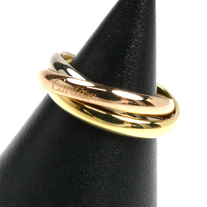 CARTIER カルティエ K18YG/PG/WG トリニティSM リング・指輪 B4235144 4号 5.1g レディース【中古】【美品】