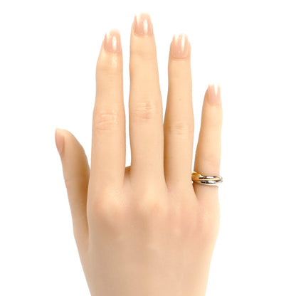 CARTIER カルティエ K18YG/PG/WG トリニティSM リング・指輪 B4235144 4号 5.1g レディース【中古】【美品】