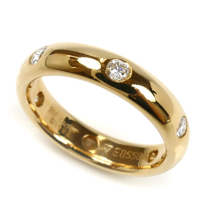 CARTIER カルティエ K18YG イエローゴールド ステラ リング・指輪 ダイヤモンド 7号 47 4.3g レディース【中古】【美品】