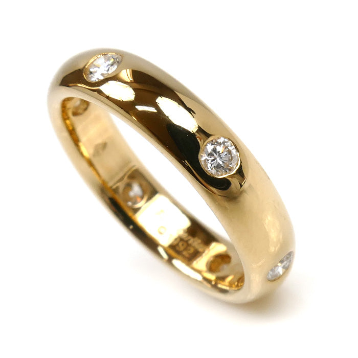 CARTIER カルティエ K18YG イエローゴールド ステラ リング・指輪 ダイヤモンド 7号 47 4.3g レディース【中古】【美品】