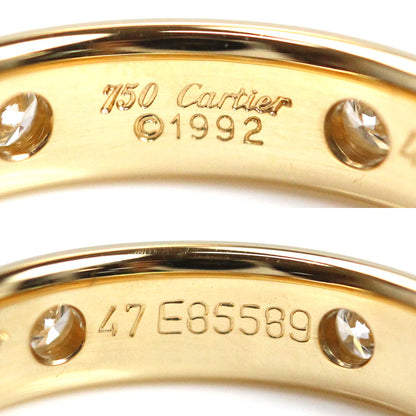 CARTIER カルティエ K18YG イエローゴールド ステラ リング・指輪 ダイヤモンド 7号 47 4.3g レディース【中古】【美品】