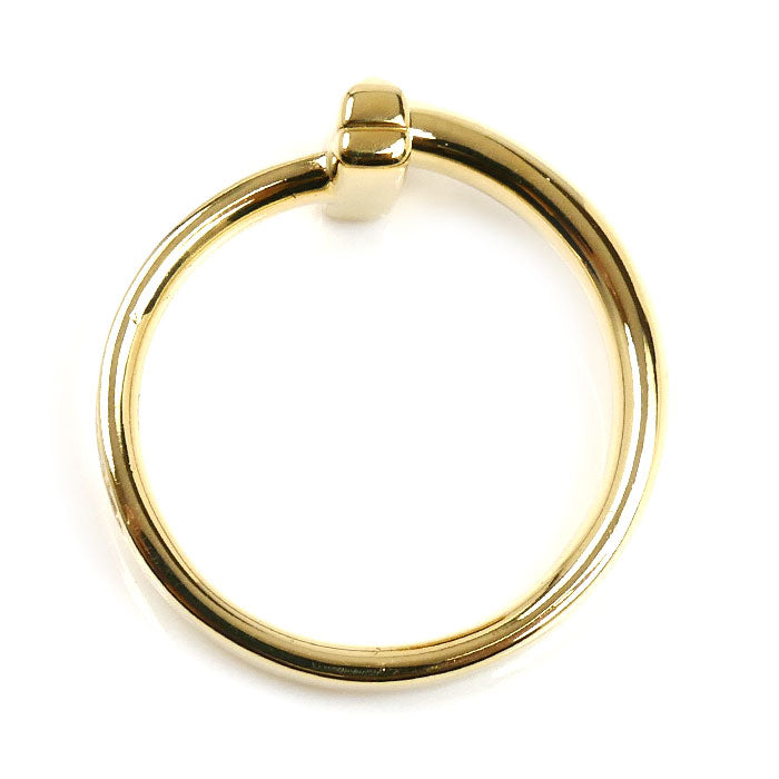 TIFFANY&Co. ティファニー K18YG イエローゴールド Tワン ナロー ダイヤ リング・指輪 67795148 ダイヤモンド 13号 4.2g レディース【中古】【美品】