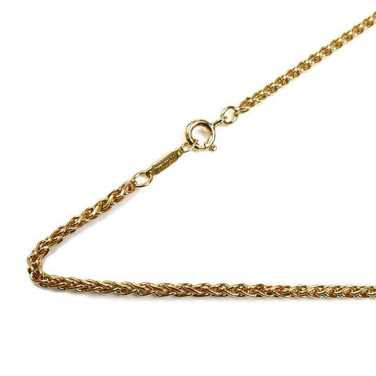 TIFFANY&Co. ティファニー K18YG イエローゴールド チェーン ネックレス 12.5g 46cm レディース【中古】